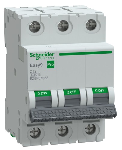 Автоматический выключатель SCHNEIDER ELECTRIC 32А Easy9 Pro 3P C 6 кA EZ9F57332