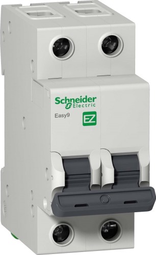 Автоматический выключатель SCHNEIDER ELECTRIC 16А Easy9 2P C 4,5 кA EZ9F34216