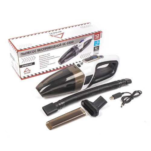 Автомобильный пылесос ARNEZI A0306003 VC-5500 аккумуляторный (6000mAH)
