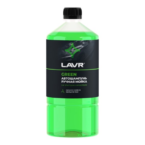 Автошампунь LAVR Green, 1 л Ln2265