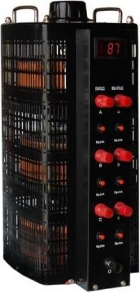 Автотрансформатор ЭНЕРГИЯ TSGC2 - 3кВА  Black Series трехфазный (ЛАТР) Е0102-0201 - изображение 2