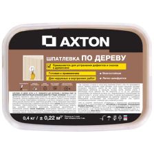 Шпатлёвка Axton для дерева 0.4 кг цвет белое масло - изображение 5