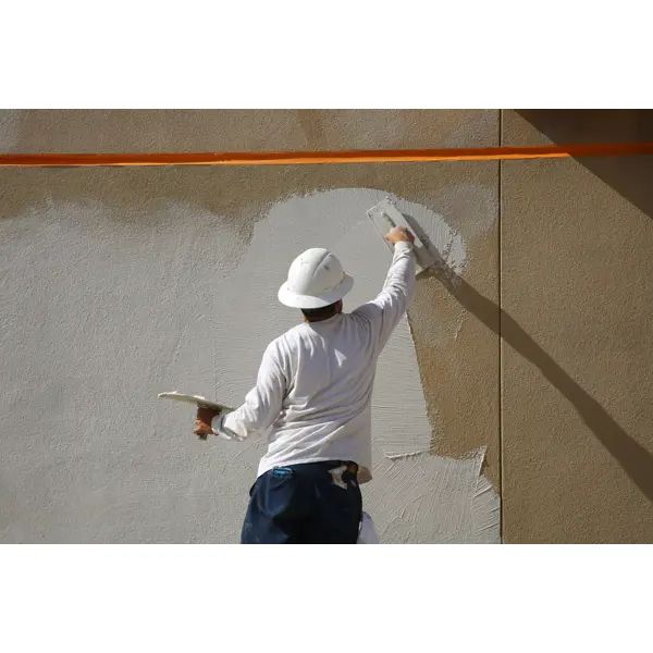 Шпатлевка Axton выравнивающая фасадная цвет белый 15 кг - изображение 2