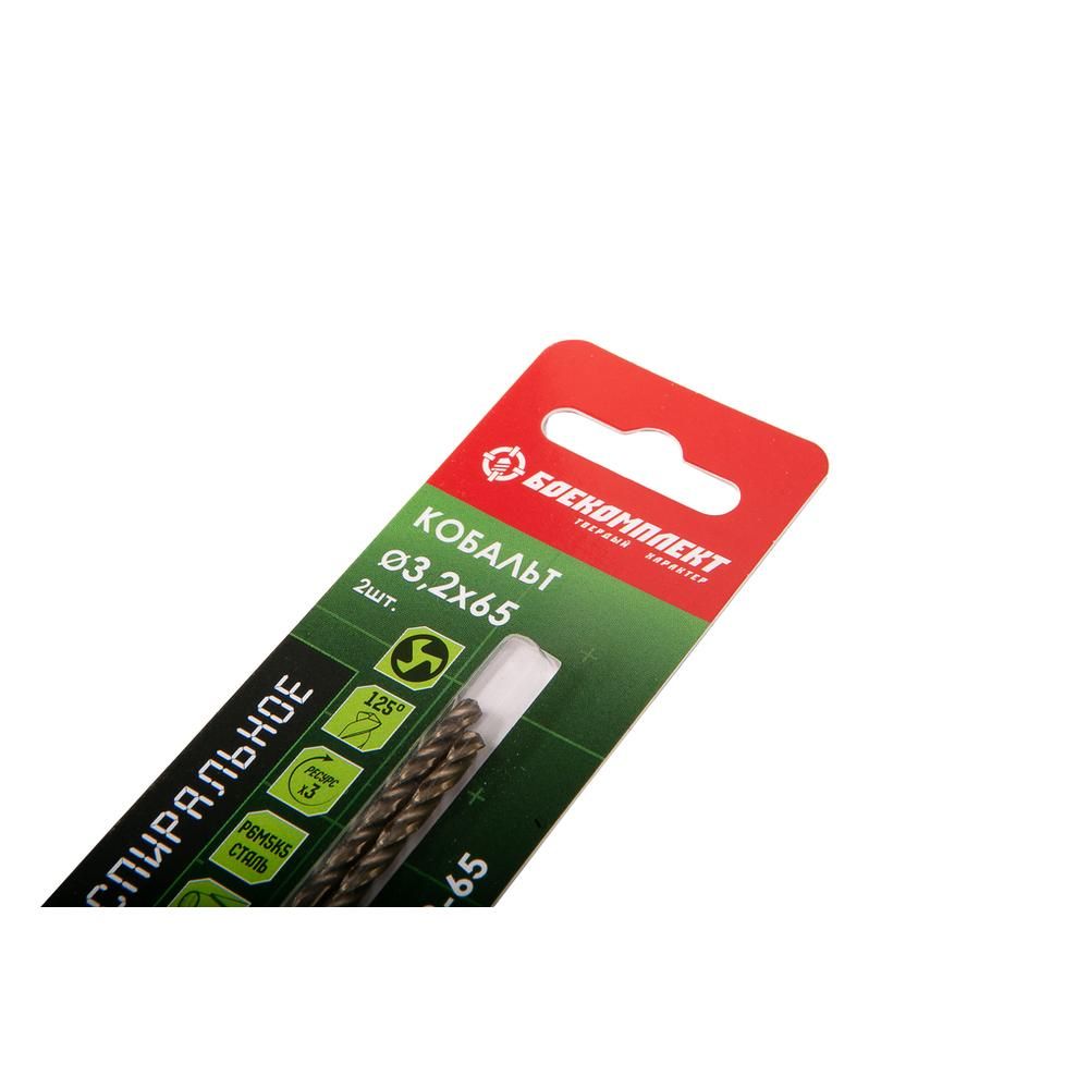 Сверло по металлу БОЕКОМПЛЕКТ B1055-M032-65 - изображение 2