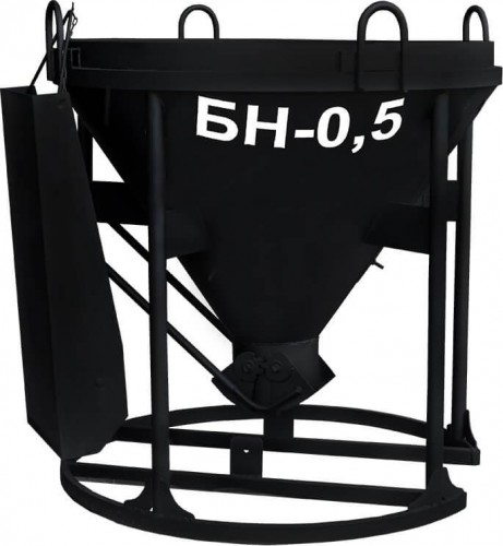 Бадья для бетона Специалист БН-0,5 (лоток) 990.050.00.000