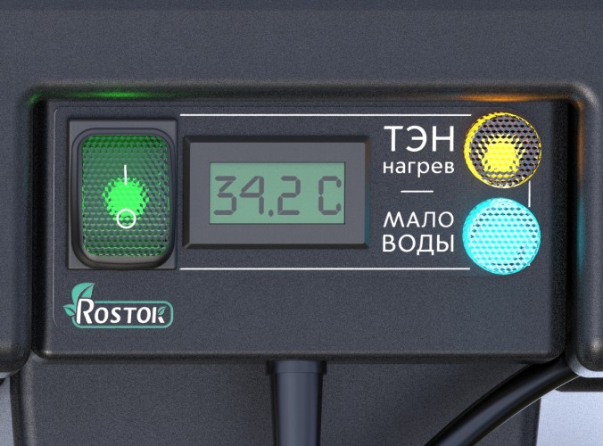 Бак для душа ЭКОПРОМ Rostok  80 л. с подогревом 201.0000.000.002 - изображение 4