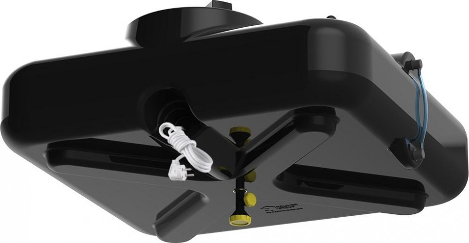 Бак для душа POLIMER GROUP «РОСА» 250л с крышкой и подогревом DRS250S112 - изображение 2