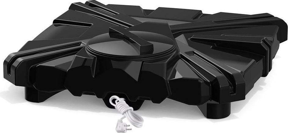 Бак для душа POLIMER GROUP «РОСА - 2» 110л с крышкой и подогревом DRSR2110S112