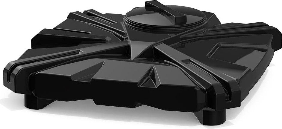 Бак для душа POLIMER GROUP «РОСА - 2» 110л с крышкой DRSR2110S1 - изображение 2