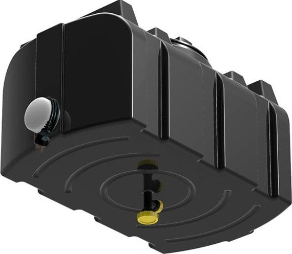 Бак для душа POLIMER GROUP серии «R» 100 л с крышкой и  подогревом DR100S112 - изображение 2