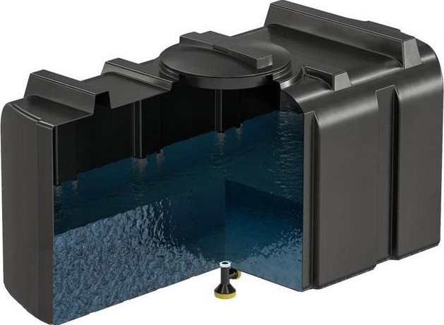 Бак для душа POLIMER GROUP серии «R» 200 л с крышкой DR200S1 - изображение 3