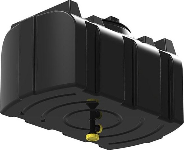 Бак для душа POLIMER GROUP серии «R» 100 л с крышкой DR100S - изображение 2