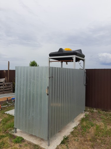 Бак душевой KSC D-250 с лейкой 250 л  KSC-D-250 - изображение 5