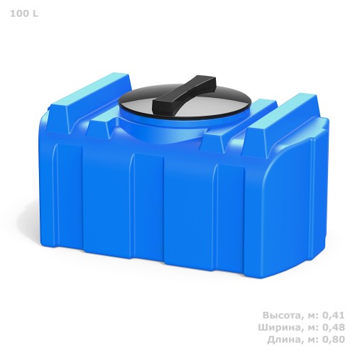 Бак POLIMER GROUP R 100 синий - изображение 3