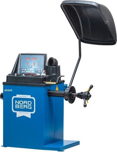 Балансировочный стенд NORDBERG 4524C(В) с ручным вводом параметров 39", 220 В (синий) 4524C(B)