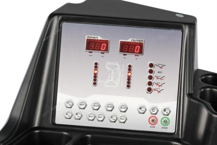 Балансировочный стенд NORDBERG 4524C с ручным вводом параметров, серый ЦБ-00019707 - изображение 2