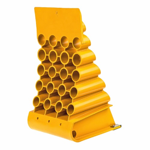 Башмак противооткатный ARNEZI A1505001 для грузового транспорта, желтый - изображение 4