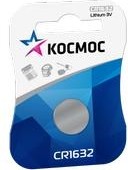 Батарейка КОСМОС CR16321BL (1 шт) KOCR16321BL
