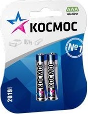 Батарейка КОСМОС LR032BL (ААА) 2 шт. KOCLR032BL