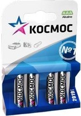 Батарейка КОСМОС LR034BL (ААА) 4 шт. KOCLR034BL