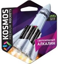 Батарейка КОСМОС LR03ROCKETS4BL (ААА) premium 4 шт. KOSLR03ROCKETS4BL