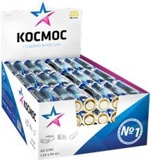 Батарейка КОСМОС LR6_96BOX (АА) 96шт. бокс KOCLR6_96BOX