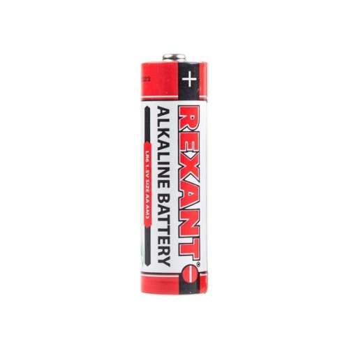 Батарейка REXANT 30-1026 алкалиновая AA/LR6, 1,5B, 12 шт