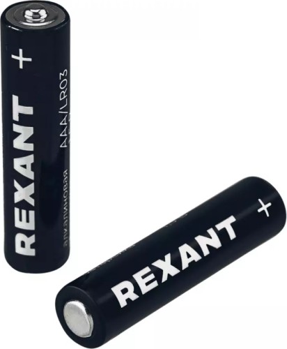 Батарейка REXANT 39-1011 AAA/LR03 мизинчиковая 1,5В блистер 12 шт.