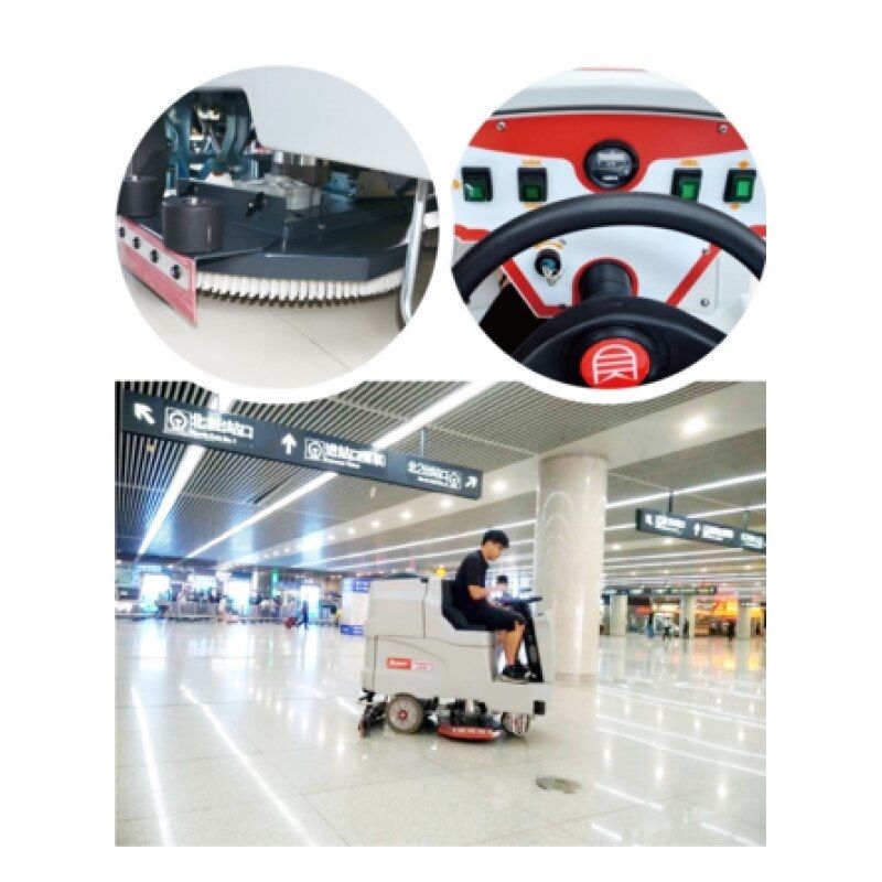 Аккумуляторная поломоечная машина Bennett Dragoon D100b (с литиевым АКБ 300 а/ч) - изображение 5