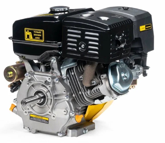 Бензиновый двигатель CHAMPION G390-1HKE (13лс/9,6квт 389см³ 25,4мм шпонка 35,7кг эл.старте - изображение 4