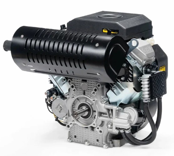 Бензиновый двигатель CHAMPION G680HKE (21лс/15,5квт 678см³ 25мм 48кг шпонка, эл.стартер, - изображение 4