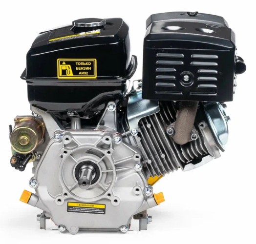Бензиновый двигатель CHAMPION G390-1HKE (13лс/9,6квт 389см³ 25,4мм шпонка 35,7кг эл.старте - изображение 5