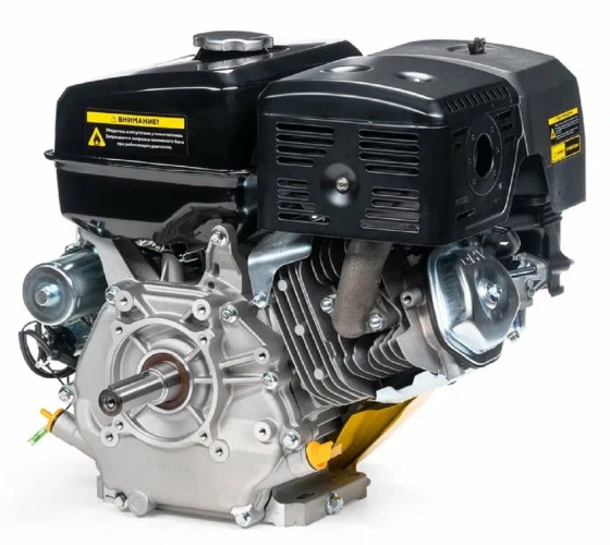 Бензиновый двигатель CHAMPION G390HKE (13лс/9,6квт 389см³ 25,4мм шпонка 33.2кг эл.старте - изображение 4