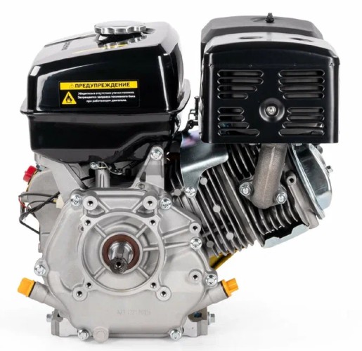 Бензиновый двигатель CHAMPION G420HKDC (15лс/11квт 420см³ 25мм 31кг шпонка, выход 12в/60в - изображение 2