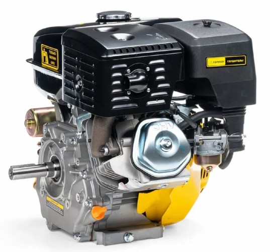 Бензиновый двигатель CHAMPION G390-1HKE (13лс/9,6квт 389см³ 25,4мм шпонка 35,7кг эл.старте - изображение 3