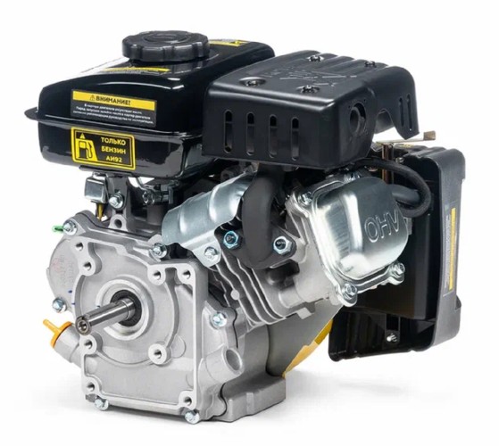 Бензиновый двигатель CHAMPION G100HK (2,5лс/1,84квт 99см³ 16мм, шпонка, 10,4кг) - изображение 4