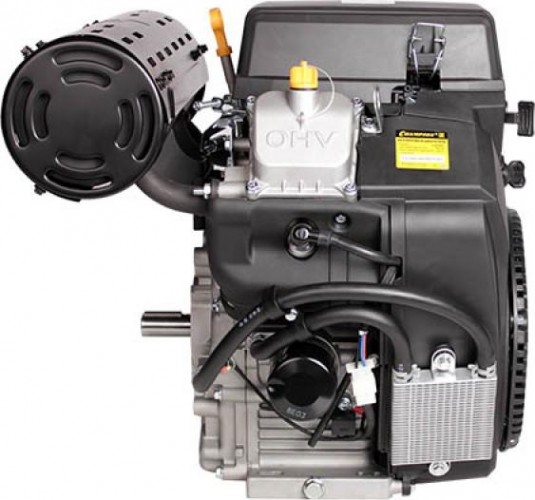 Бензиновый двигатель CHAMPION G760HKE (24лс/18квт 764см³ 25мм 48,5кг шпонка,эл.стартер, - изображение 4