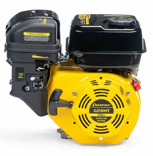 Бензиновый двигатель CHAMPION G210HT (7лс/5,1квт 212см³ резьба 3/4-19мм 15,4кг)