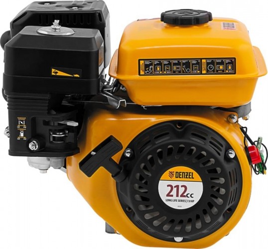 Бензиновый двигатель Denzel RX-17K 7 л.с. вал 19 мм 95101