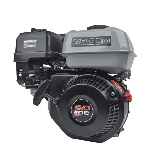Бензиновый двигатель Evoline GB 200 6,5 л.с. (вал 19,05 мм) 1T90QW200EVO