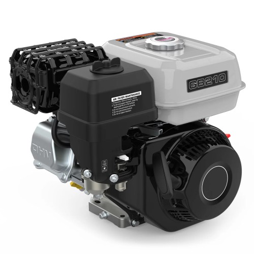 Бензиновый двигатель Evoline GB 210-4 6,5 л.с. (вал 20 мм, редуктор, сцепление) 1T90QW210EVO
