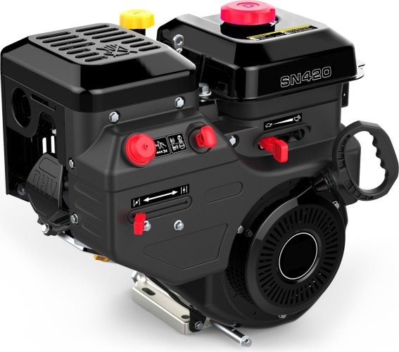 Бензиновый двигатель Evoline SN 420 E 15 л.с. (вал 25 мм, электростартер) зимний 1T90QS421EVO