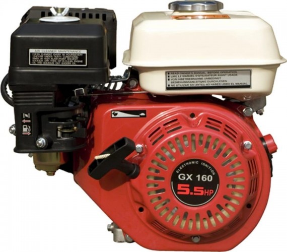 Бензиновый двигатель GROST GX 160 4,8 л.с. (вал 19 мм шпонка) 104473