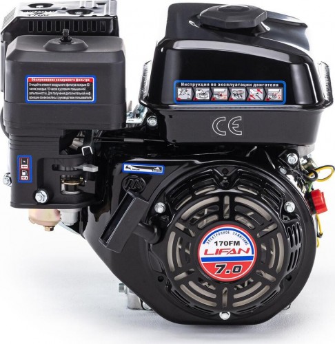 Бензиновый двигатель LIFAN 170FM 7,0 л.с. (вал 19,05 мм)
