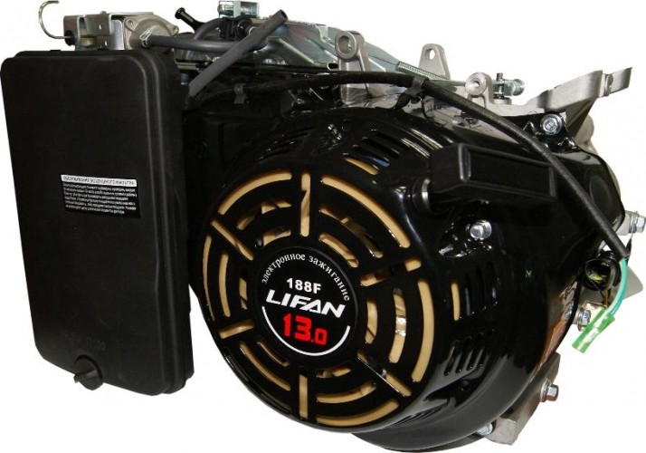 Бензиновый двигатель LIFAN 188F-V 13,0 л.с. (конический вал, для генератора)
