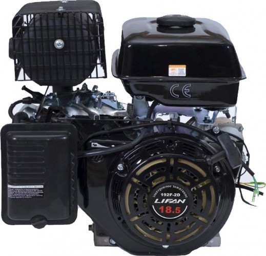 Бензиновый двигатель LIFAN 192F-2D- 7A 18,5 л.с. (вал 25 мм, 7А, электростартер) 192F-2D-7A