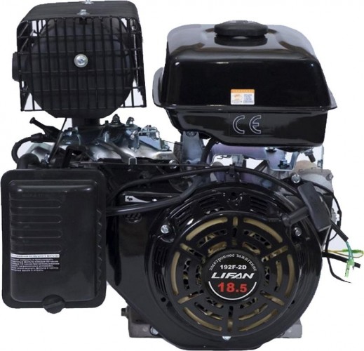 Бензиновый двигатель LIFAN 192F-2D- 3А 18,5 л.с. (вал 25 мм, 3А, электростартер) 192F-2D-3А