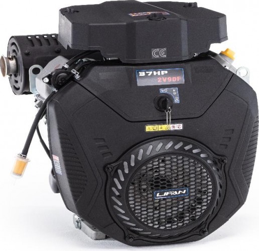 Бензиновый двигатель LIFAN 2V90F ECC 37 л.с. (вал 25 мм, 20А) 2V90F ECC (25mm, 20А) - изображение 2