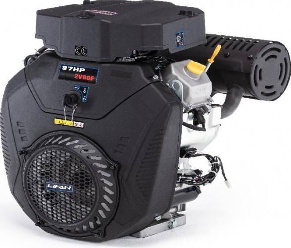 Бензиновый двигатель LIFAN 2V90F ECC 37 л.с. (вал 25 мм, 20А) 2V90F ECC (25mm, 20А)
