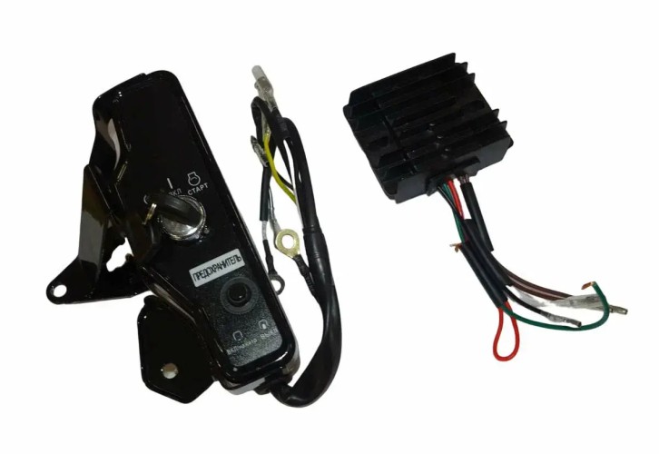 Бензиновый двигатель LIFAN KP230E PRO 7А 9 л.с. (вал 20 мм, 7А, электростартер) KP230E PRO 7А - изображение 3